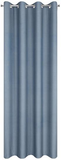 Naktinė užuolaida Palermo, mėlyna sp., 140 cm x 250 cm
