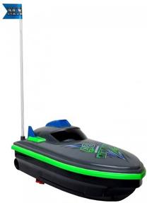 Rc лодка Dromader Steered Boat 02785, черный цв./зеленый цв.