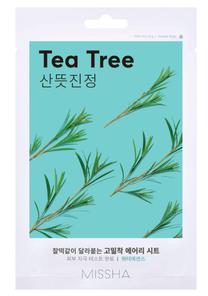 Veido kaukė Missha Air Fit Tea Tree, 19 g