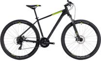 Velosipēds kalnu Cube Aim, 27.5 ", 18" rāmis, melna krās./zaļa krās.