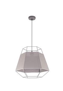 Valgusti rippuv TK Lighting Cristal 1801, E27, 1 x 60 W, hall v. / hall v.