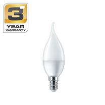 Lemputė Standart LED, B35, 2700 °K, E14, 6 W, 620 lm