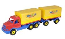 Игрушечный грузовик Wader 44273, синий цв.