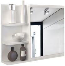 Vonios spintelė Lumo, balta, 14.1 cm x 60 cm x 50 cm