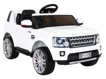 Vaikiškas elektromobilis Land Rover Discovery, balta sp.