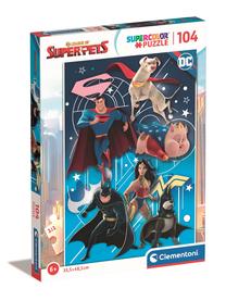 Dėlionė Clementoni Superpets 27173, 48.5 cm x 33.5 cm, 104 vnt., įvairių spalvų