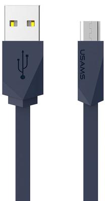 Laidas Usams, Micro USB/USB, mėlyna sp.