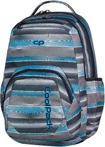 Mokyklinė kuprinė CoolPack Smash - Gray Twist, dramblio kaulo sp./pilka sp., 45 cm x 31 cm x 20 cm