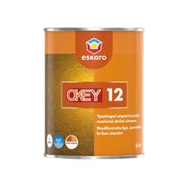 Эмульсионная краска Eskaro Okey 12, белый цв., 0.9 л