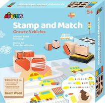 Штамп Russell Stamp And Match Vehicles, многоцветный