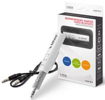Bluetooth siųstuvas Savio TR-11 Audio Jack Receiver 3.5mm 3.5 mm, Bluetooth, balta sp.