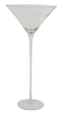 Vaza Martini, 60 cm, skaidri sp.