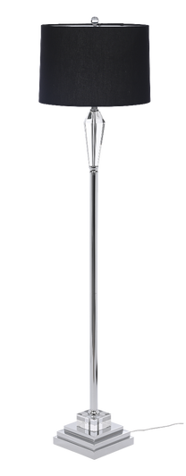 Stāvlampa Miloo Arden ML2875, 60 W, E27, caurspīdīga krās./melna krās.