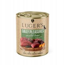 Šlapias šunų maistas Lugers Daily Pleasures, šernienos mėsa, 0.8 kg