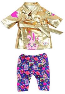 Одежда для кукол Zapf Creation Baby born 830802, золотой цв.