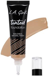 Šķidrā grima bāze L.A. Girl Tinted Buildable, Natural finish Natural Finish, warm sand, 30 ml