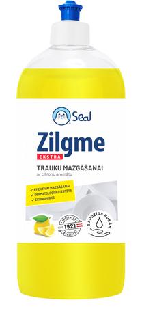 Trauku mazgāšanas līdzeklis Seal Zilgme Lemon, 1 l
