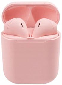 InPods 12 bezvadu Bluetooth austiņas, rozā