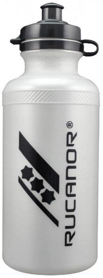Sporta pudeles un šeikeri Rucanor, sudraba krās./melna krās., polipropilēns (pp), 0.5 l