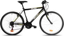 Dviratis kalnų Bottari Milano, 26 ", 26" rėmas, juoda sp./geltona sp.