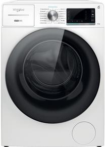 Skalbimo mašina Whirlpool W8 W046W BEE, 10 kg, balta sp./juoda sp.