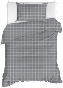 Patalynės užvalkalų komplektas Mijolnir Pipong 162ELR9814, antracito sp., 50 x 70 cm, 160 x 220 cm