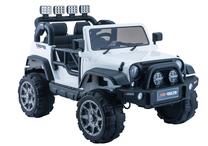 Vaikiškas elektromobilis Lean Cars Jeep HP-012, balta sp.
