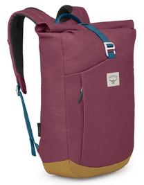 Seljakott Osprey Arcane Roll Top, pruun v./punane v., 22 l