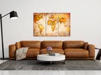 Kamštinė reprodukcija Artgeist Antique Travel Pinnwand176, 60 cm x 40 cm