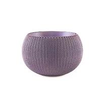 Puķu pods Curver 231130, plastmasa, Ø 36 cm, violeta krās.
