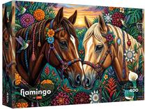 Dėlionė Trefl Flowery Gallop, 48 cm x 38 cm, 400 vnt.