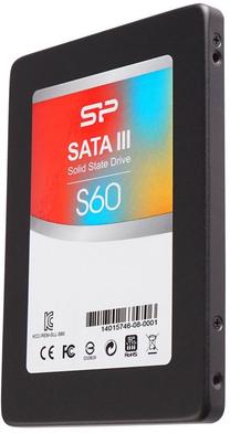 Kietasis diskas (SSD) Silicon Power SP060GBSS3S60S25, 2.5", 60 GB