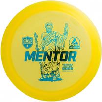 Диск для гольфа Discmania Distance Driver Premium Mentor 11/5/-2/2, желтый цв.