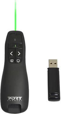 Pults prezentācijām Port Designs Wireless Green Laser