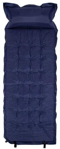 Pašpiepūšamais matracis Springos Self Inflating Mattress 5907719430898, zila krās., 193 x 68 cm