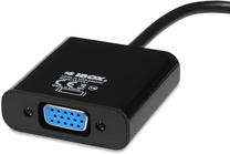 Adapteris iBOX HDMI To VGA IAHV01 HDMI male, VGA female, melna krās.