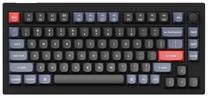 Laidinė žaidimų klaviatūra Keychron V1 V1 Carbon Black Keychron K Pro Brown, EN, juoda sp.