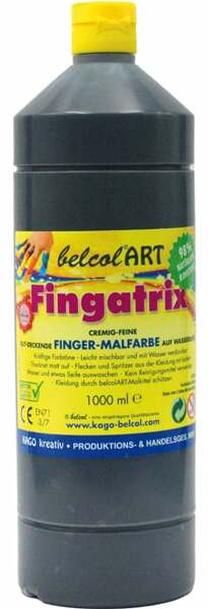 Värv sõrme BelcolART Fingatrix, 1000 ml, 1 värv.