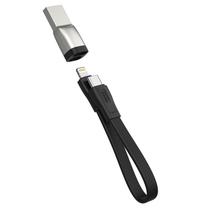 Kabelis XO NB-Q170B, Lightning/USB-C, 20 cm, juoda sp., 60 W