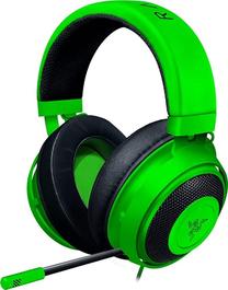 Vadu spēļu austiņas Razer Kraken RZ04-02830200-R3U1, zaļa krās.