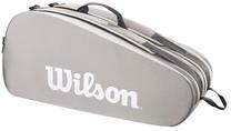 Teniso krepšys Wilson Tour 6-Pack, šviesiai pilka sp.