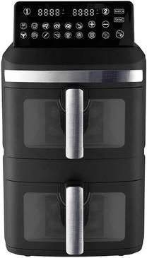 Karšto oro gruzdintuvė Zyle ZY013AF, juoda sp., 2800 W, 13 l