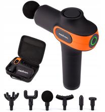 Masažinis pistoletas Medivon Gun Vital, 18 W, juoda sp./oranžinė sp.