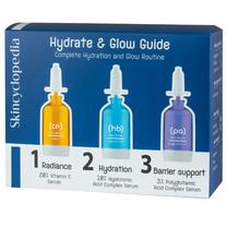 Veido priežiūros priemonių rinkinys, serumai Milton Skincyclopedia Hydrate & Glow, 45.0 ml, 3 vnt.