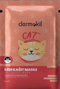 Sejas maska Dermokil Cat Sheet Mask, 20 ml
