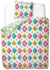 Patalynės užvalkalų komplektas DecoKing Electricity, įvairių spalvų, 155 x 220 cm