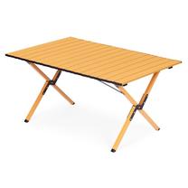 Stovyklavimo stalas MultiGarden XLP130-13-2, ruda sp., 88 cm x 59 cm x 44 cm