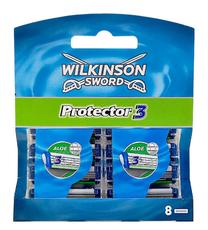 Бритвенные лезвия Wilkinson Sword Protector 3, 8 шт.
