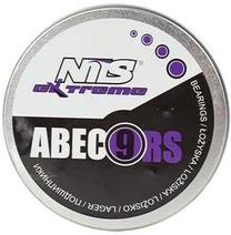 Подшипники для роликовых коньков Nils Extreme ABEC-9 RS Carbon Bearings, 8 шт.