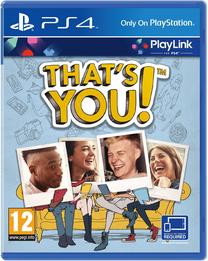 PlayStation 4 (PS4) spēle Sony That's You!, angļu